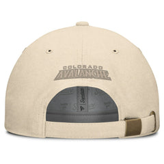 Colorado Avalanche Fanatics Front Office Canvas Adjustable Hat - Tan | Fanatics Lifestyle