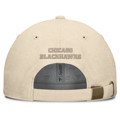 Chicago Blackhawks Fanatics Front Office Canvas Adjustable Hat - Tan | Fanatics online