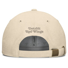 Detroit Red Wings Fanatics Front Office Canvas Adjustable Hat - Tan | Fanatics Lifestyle