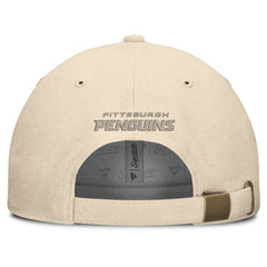 Pittsburgh Penguins Fanatics Front Office Canvas Adjustable Hat - Tan | Fanatics on sale