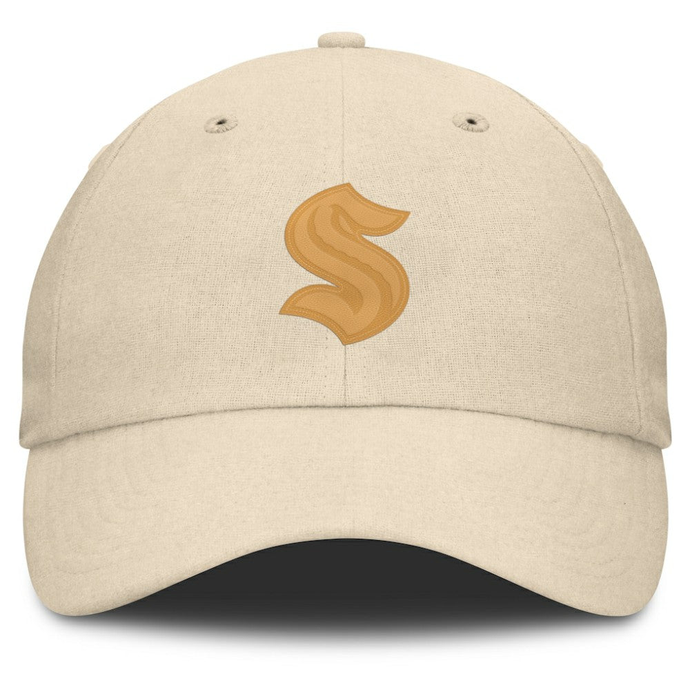 Seattle Kraken Fanatics Front Office Canvas Adjustable Hat - Tan | Fanatics near me