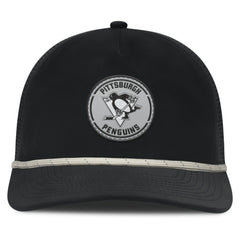 Pittsburgh Penguins Fanatics Front Office Performance A-Frame Adjustable Hat - Black | Fanatics Lifestyle