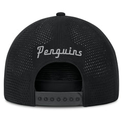 Pittsburgh Penguins Fanatics Front Office Performance A-Frame Adjustable Hat - Black | Fanatics Lifestyle