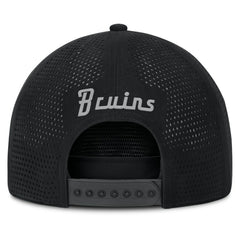 Boston Bruins Fanatics Front Office Performance A-Frame Adjustable Hat - Black | Fanatics Clearance