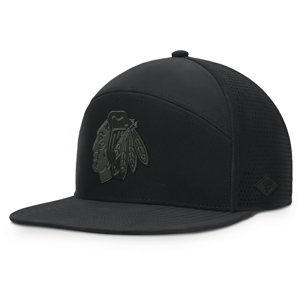 Chicago Blackhawks Fanatics Front Office Adjustable Hat - Black | Fanatics Clearance