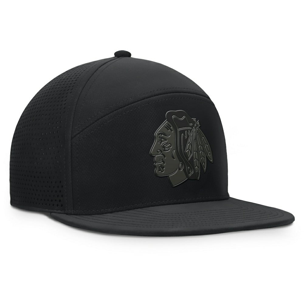 Chicago Blackhawks Fanatics Front Office Adjustable Hat - Black | Fanatics Clearance