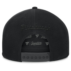 Pittsburgh Penguins Fanatics Front Office Adjustable Hat - Black | Fanatics Lifestyle