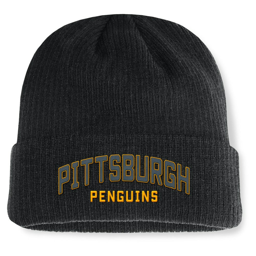 Pittsburgh Penguins Fanatics Andee Cuffed Beanie - Black | Fanatics on sale