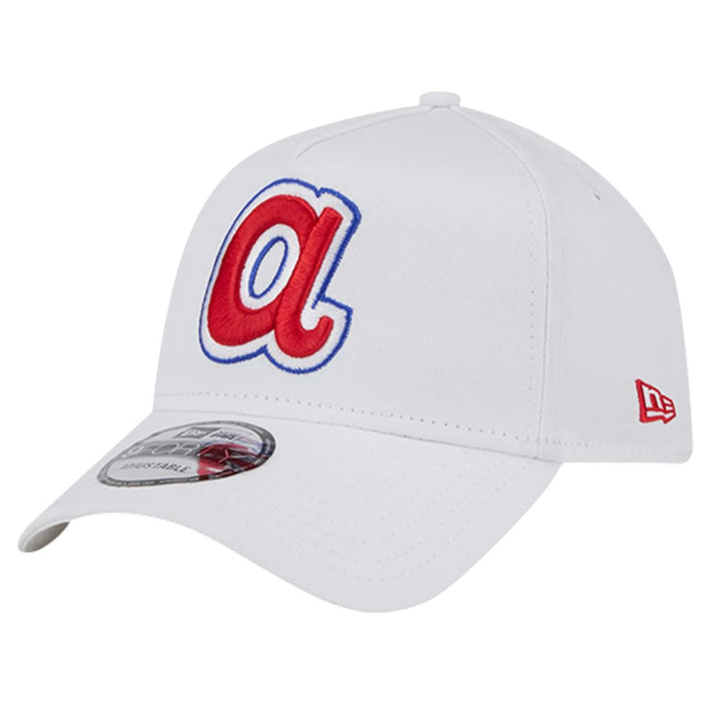 Atlanta Braves New Era TC A-Frame 9FORTY Adjustable Hat Outlet