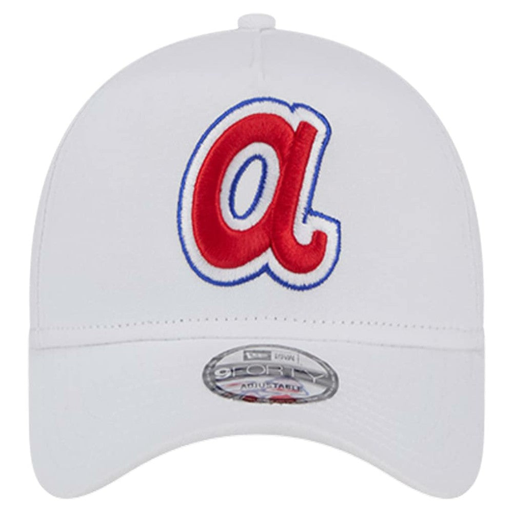 Atlanta Braves New Era TC A-Frame 9FORTY Adjustable Hat Outlet