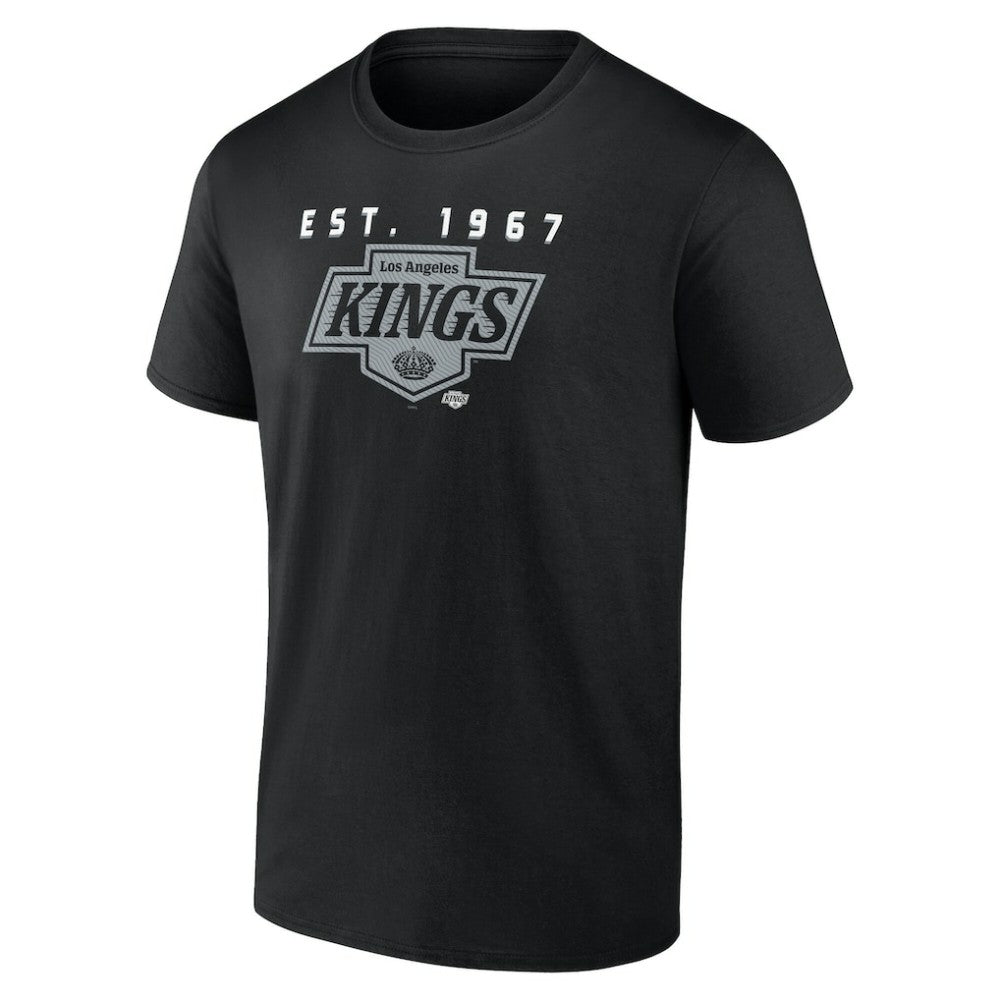 Los Angeles Kings Logo Athletic Coordinate T-Shirt - Black | NHL on sale