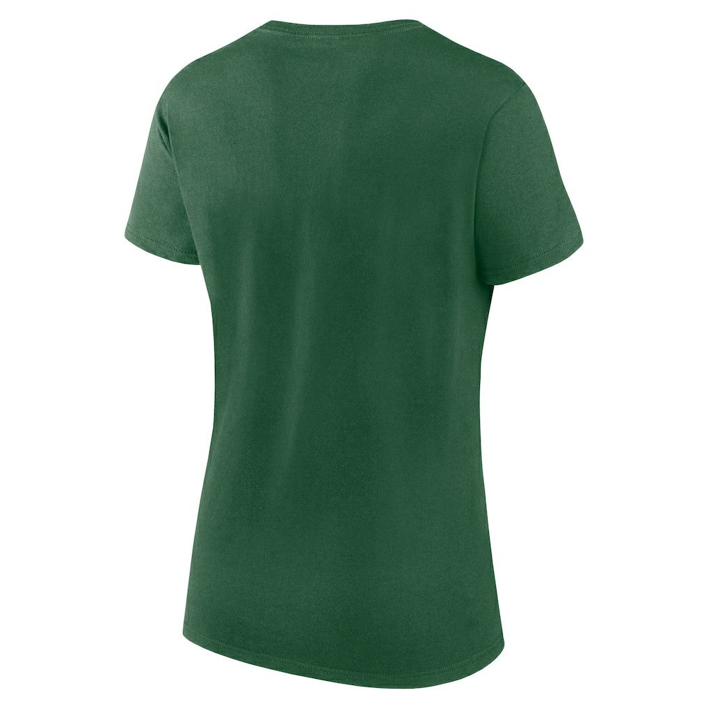 New York Jets Logo Athletic Women's Lean T-Shirt - Green - NFL