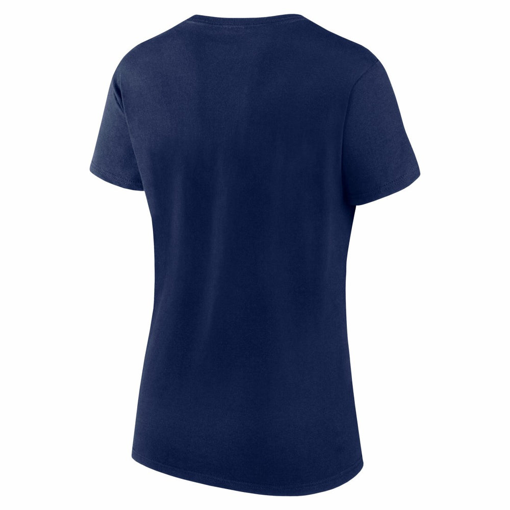 Tennessee Titans Logo Athletic Women's Lean T-Shirt - Navy - NFL