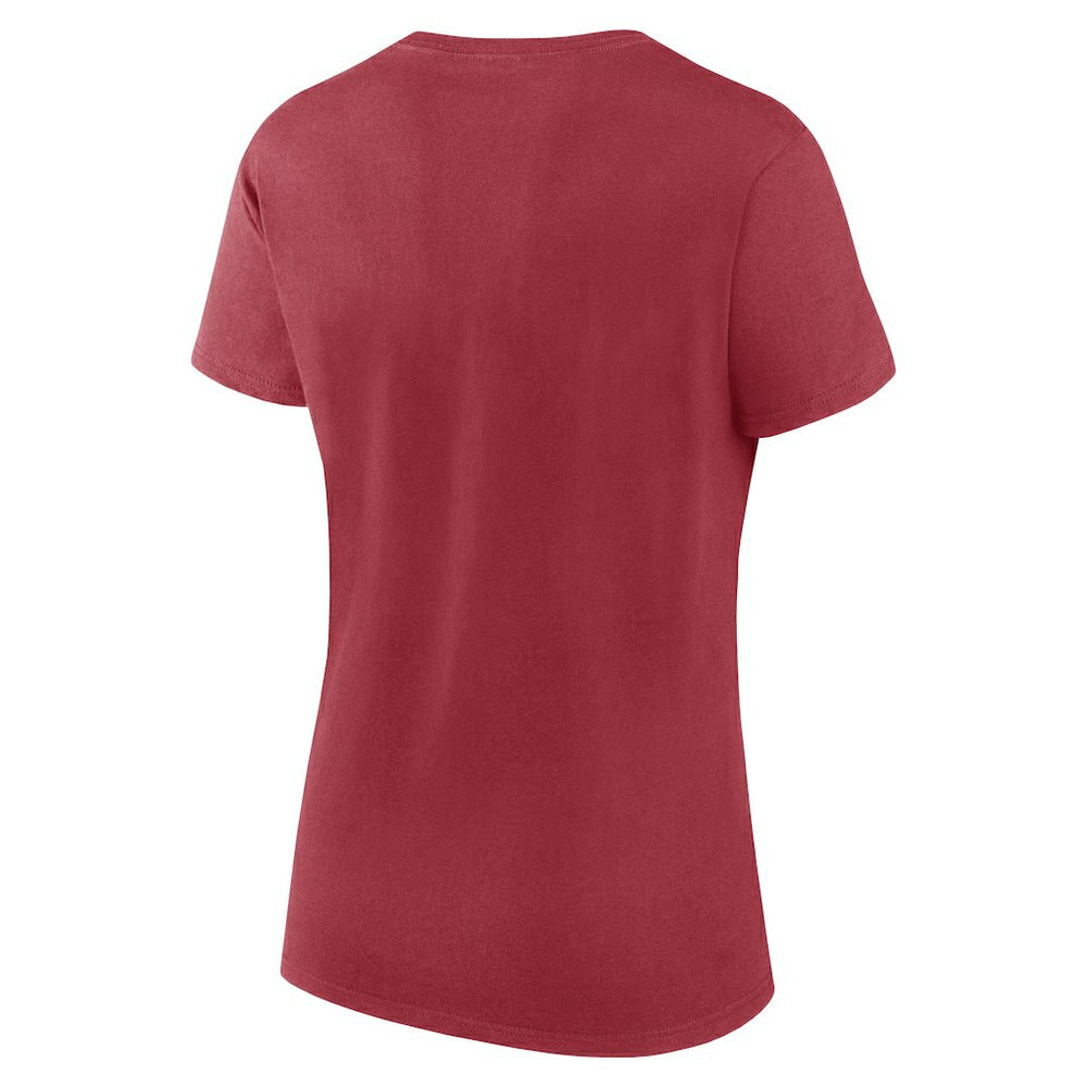 Arizona Cardinals Logo Athletic Women's Lean T-Shirt - Cardinal - NFL