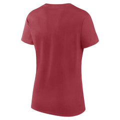 Arizona Cardinals Logo Athletic Women's Lean T-Shirt - Cardinal - NFL