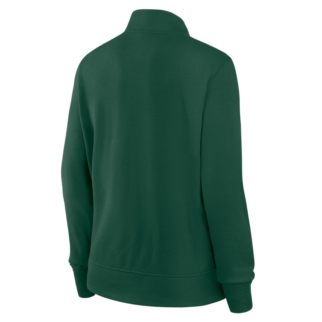 Green Bay Packers Logo Athletic Women's Velocity Quarter-Zip Jacket - Green - NFL