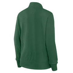New York Jets Logo Athletic Women's Velocity Quarter-Zip Jacket - Green - NFL