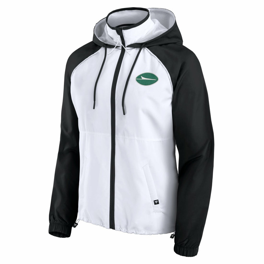 New York Jets Women's Full-Zip Anorak Hoodie Jacket - White - Fanatics