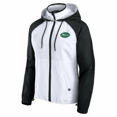 New York Jets Women's Full-Zip Anorak Hoodie Jacket - White - Fanatics
