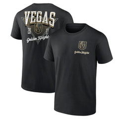 Vegas Golden Knights Logo Athletic Never Over T-Shirt - Black | NHL Clearance