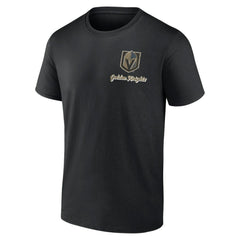 Vegas Golden Knights Logo Athletic Never Over T-Shirt - Black | NHL Clearance