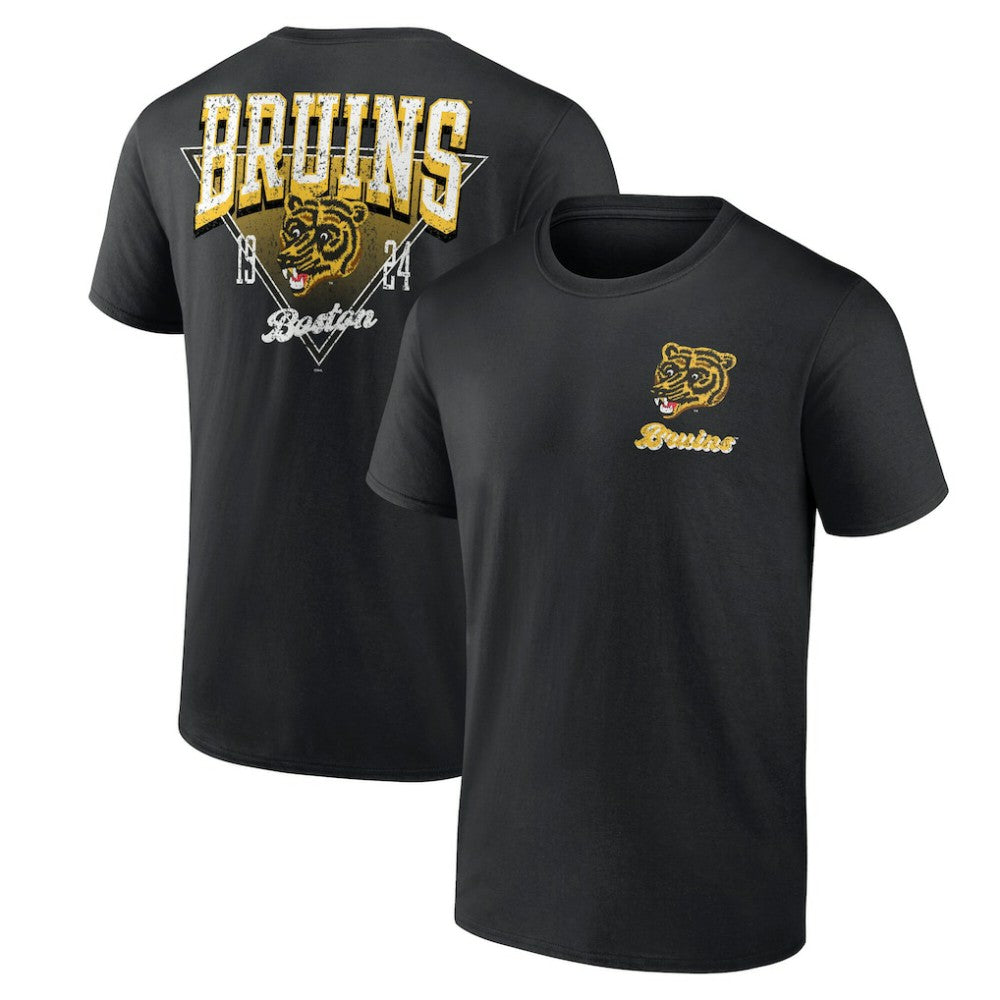 Boston Bruins Logo Athletic Never Over T-Shirt - Black | NHL online