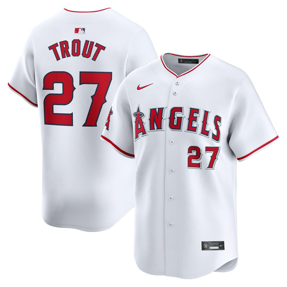 Mike Trout Los Angeles Angels Nike Youth Home Limited Player Jersey Discount