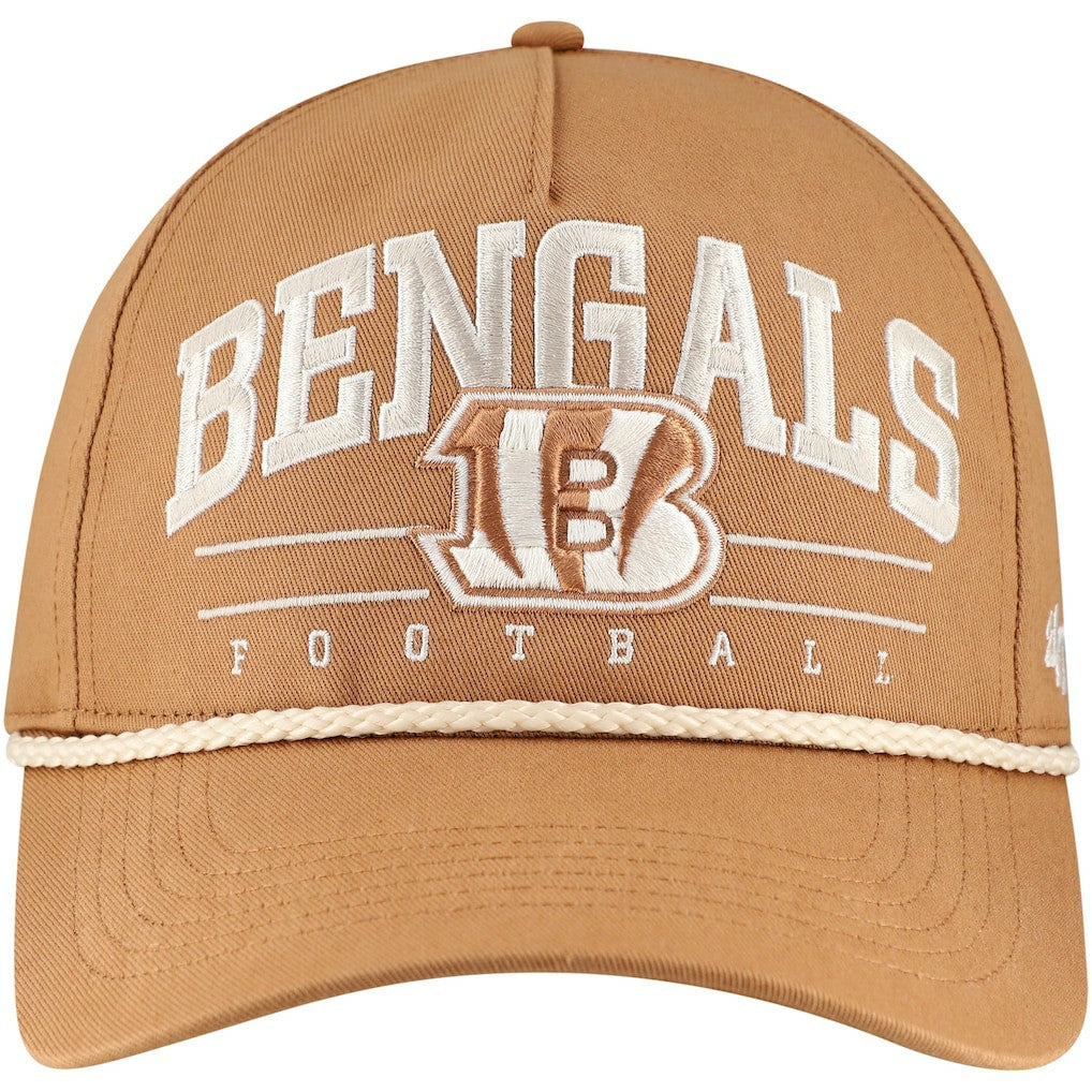 Cincinnati Bengals '47 Roscoe Rope Hitch Adjustable Hat - Tan - 47 brand