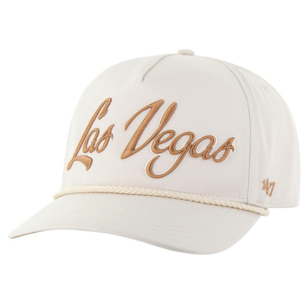 Las Vegas Raiders '47 Overhand Hitch Adjustable Hat - Cream - 47 brand