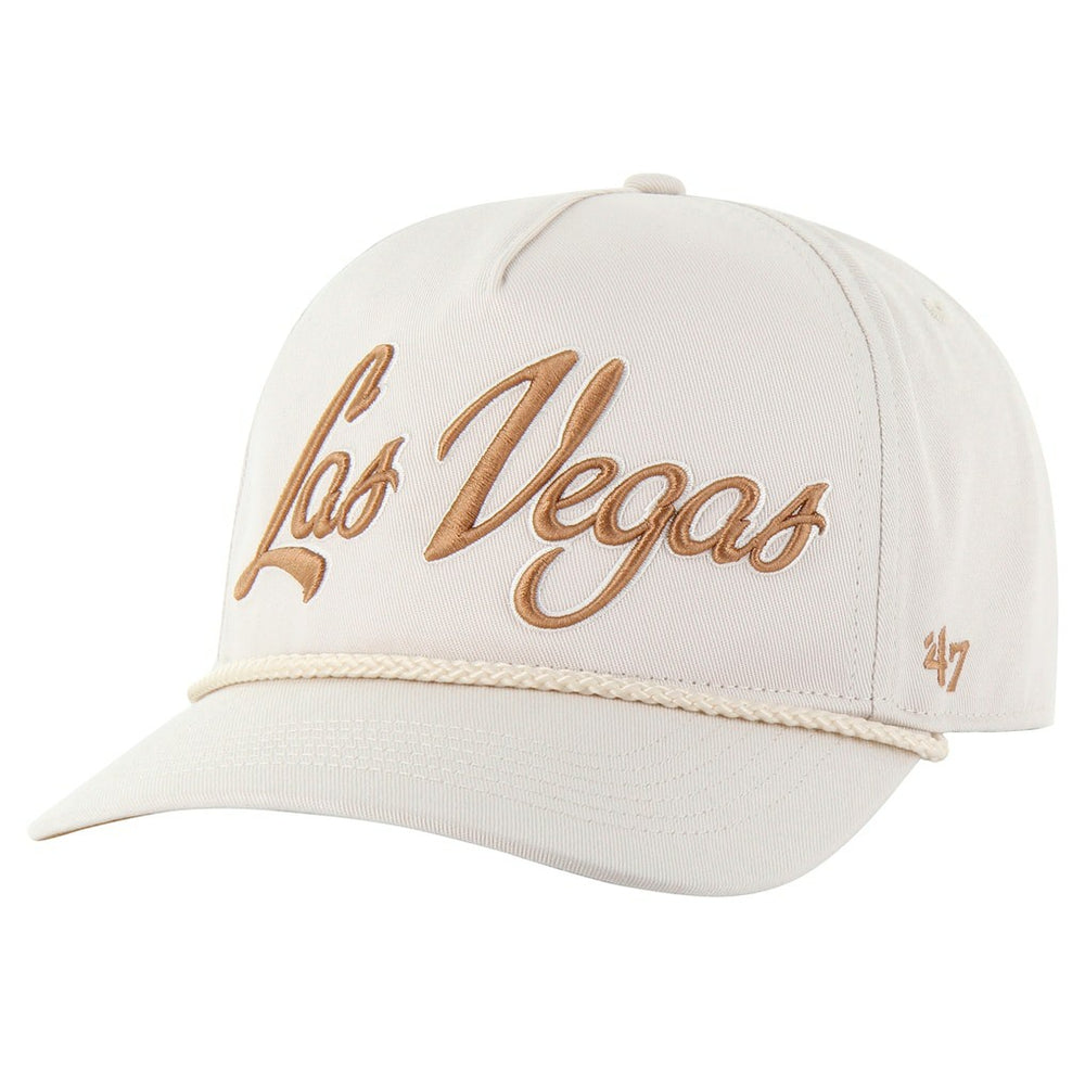 Las Vegas Raiders '47 Overhand Hitch Adjustable Hat - Cream - 47 brand