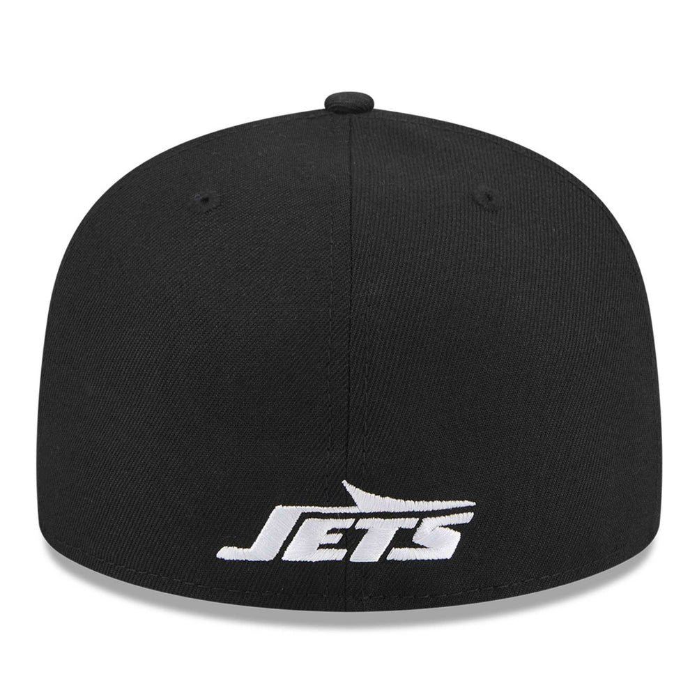 New York Jets New Era Omaha 59FIFTY Fitted Hat - Black - NFL