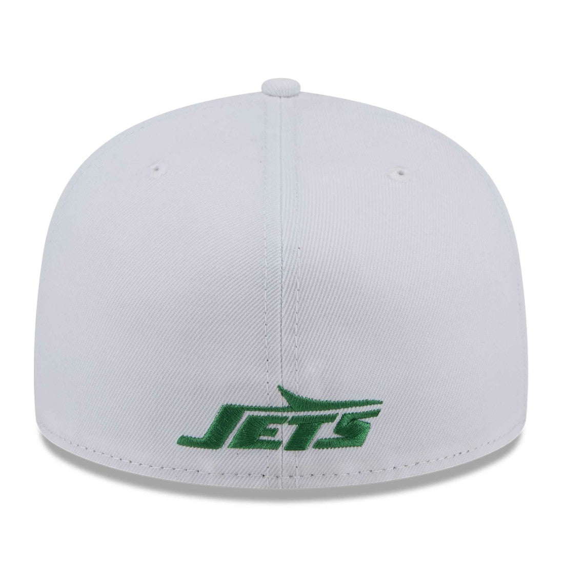 New York Jets New Era Wordmark Omaha 59FIFTY Fitted Hat - White - NFL