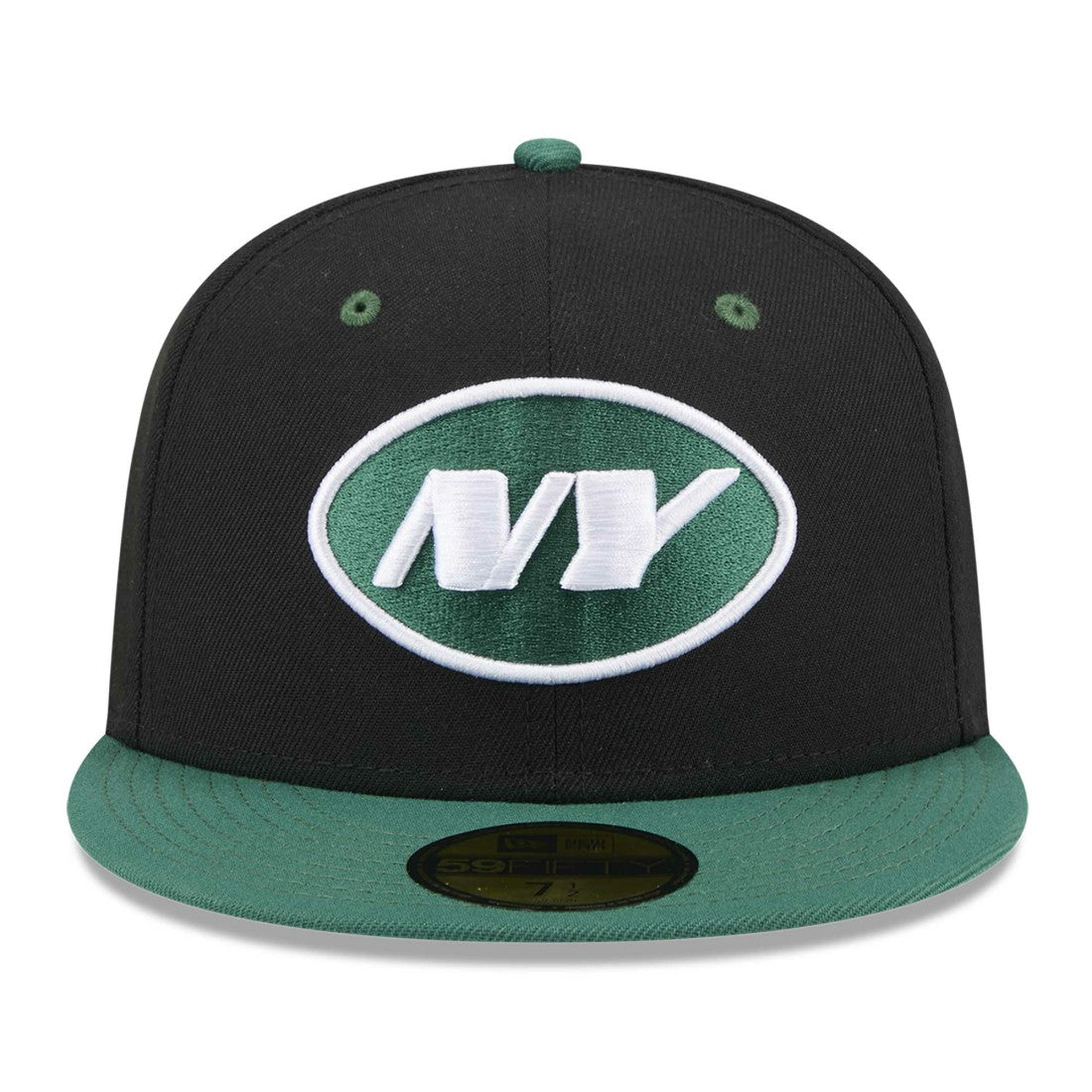 New York Jets New Era Flipside 2Tone 59FIFTY Fitted Hat - Black/Green - NFL