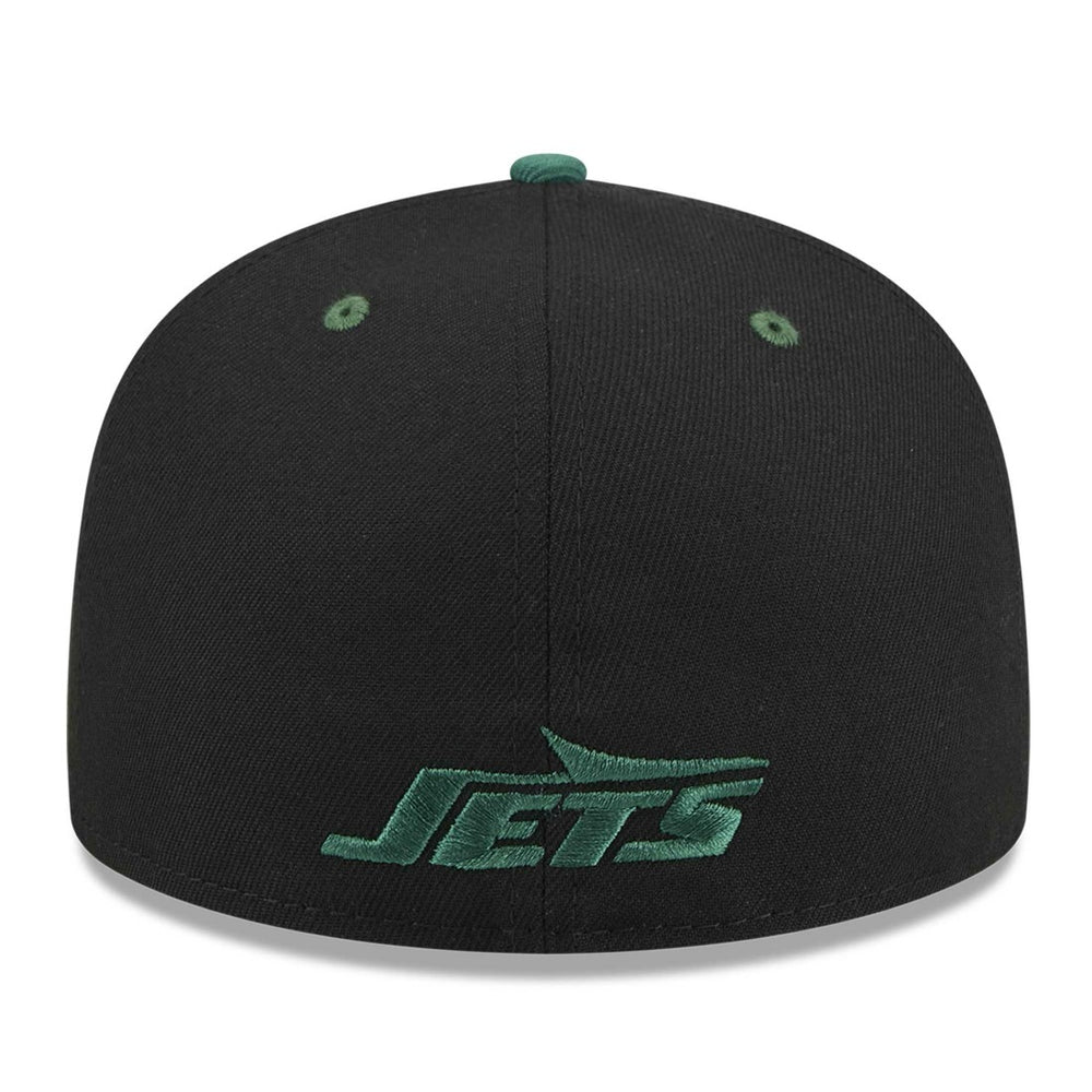 New York Jets New Era Flipside 2Tone 59FIFTY Fitted Hat - Black/Green - NFL