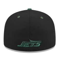 New York Jets New Era Flipside 2Tone 59FIFTY Fitted Hat - Black/Green - NFL