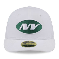 New York Jets New Era Omaha Low Profile 59FIFTY Fitted Hat - White - NFL