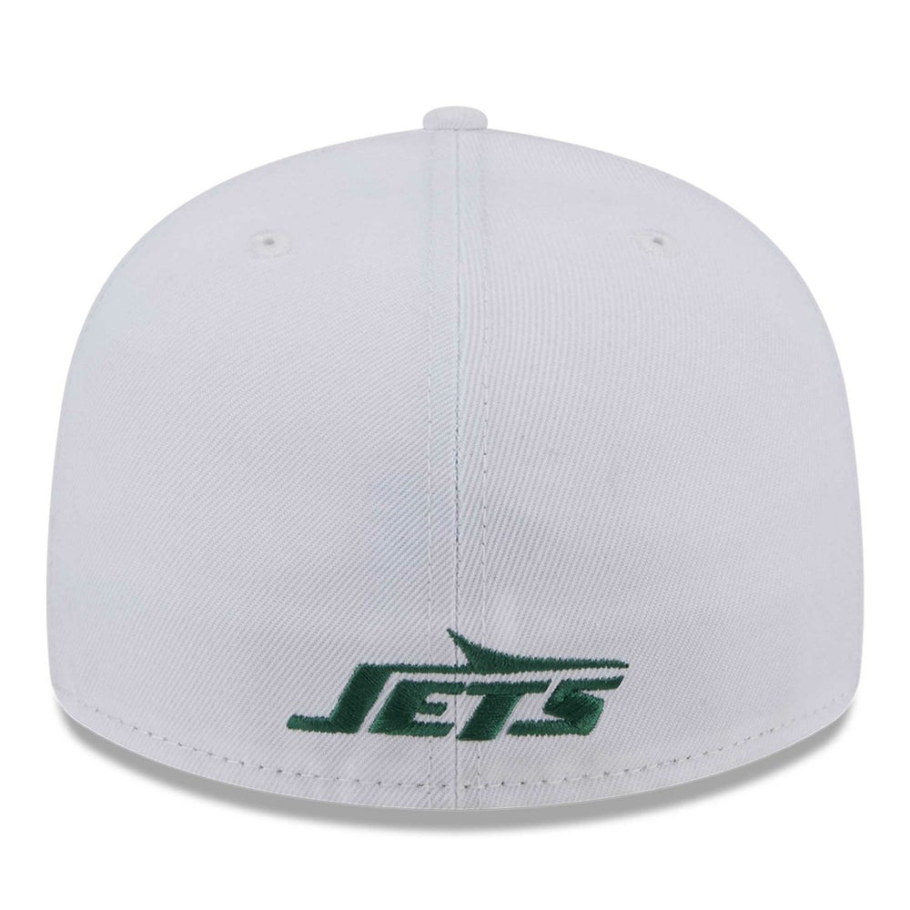 New York Jets New Era Omaha Low Profile 59FIFTY Fitted Hat - White - NFL