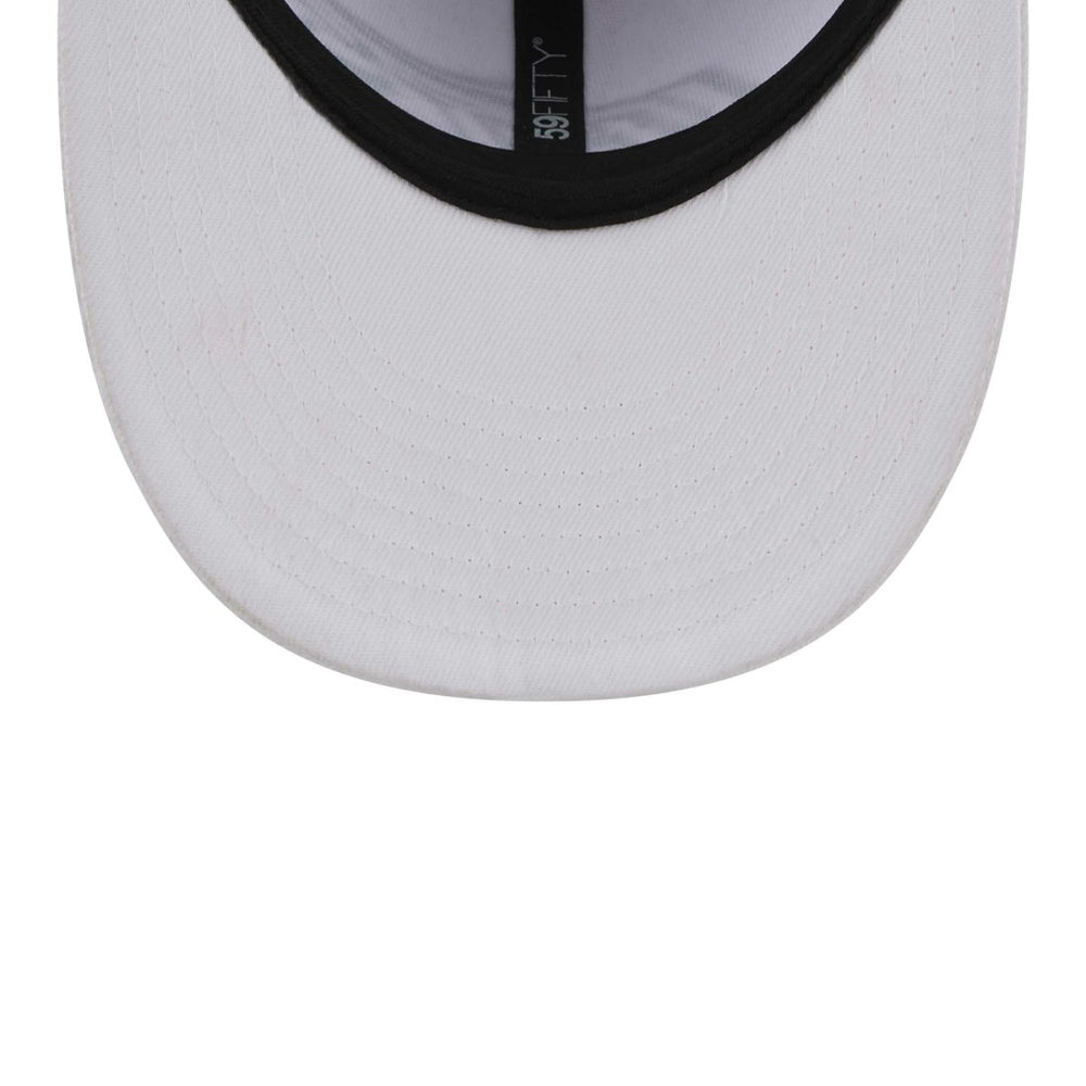 New York Jets New Era Wordmark Omaha Low Profile 59FIFTY Fitted Hat - White - NFL