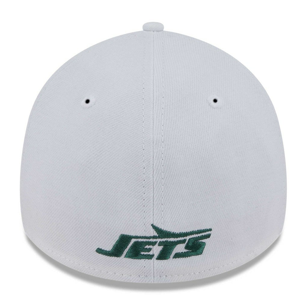 New York Jets New Era NFL Iced II 39THIRTY Flex Hat - White - NFL