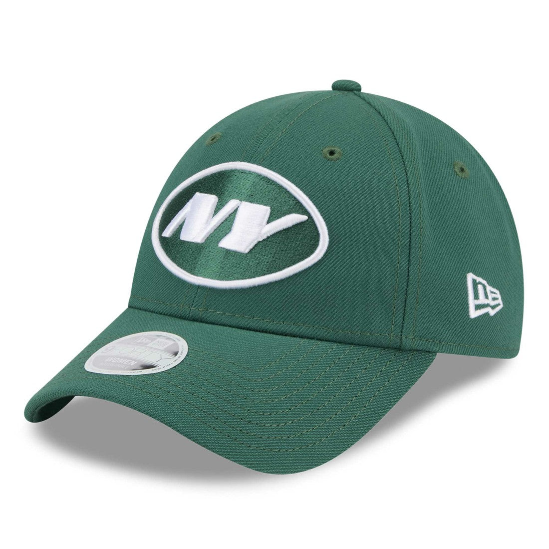 New York Jets New Era Women's Simple Adjustable 9FORTY Hat - Green - NFL