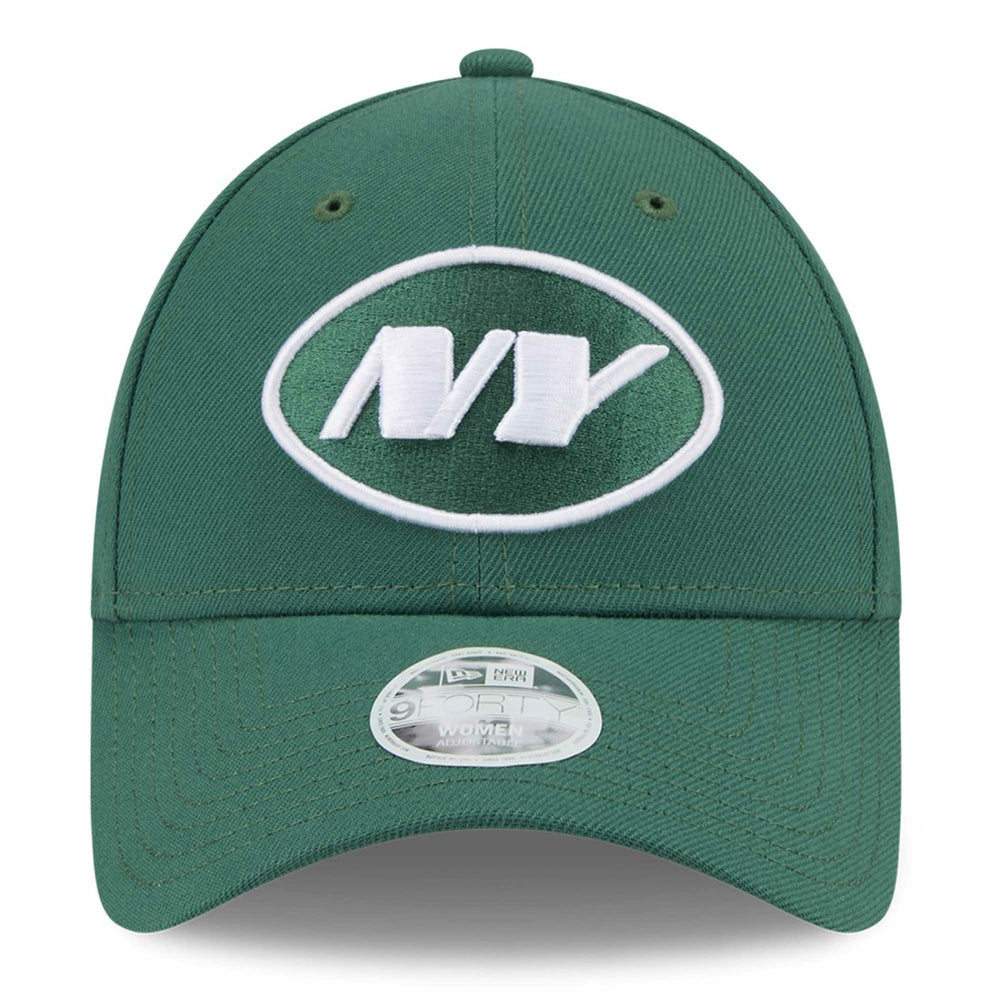New York Jets New Era Women's Simple Adjustable 9FORTY Hat - Green - NFL
