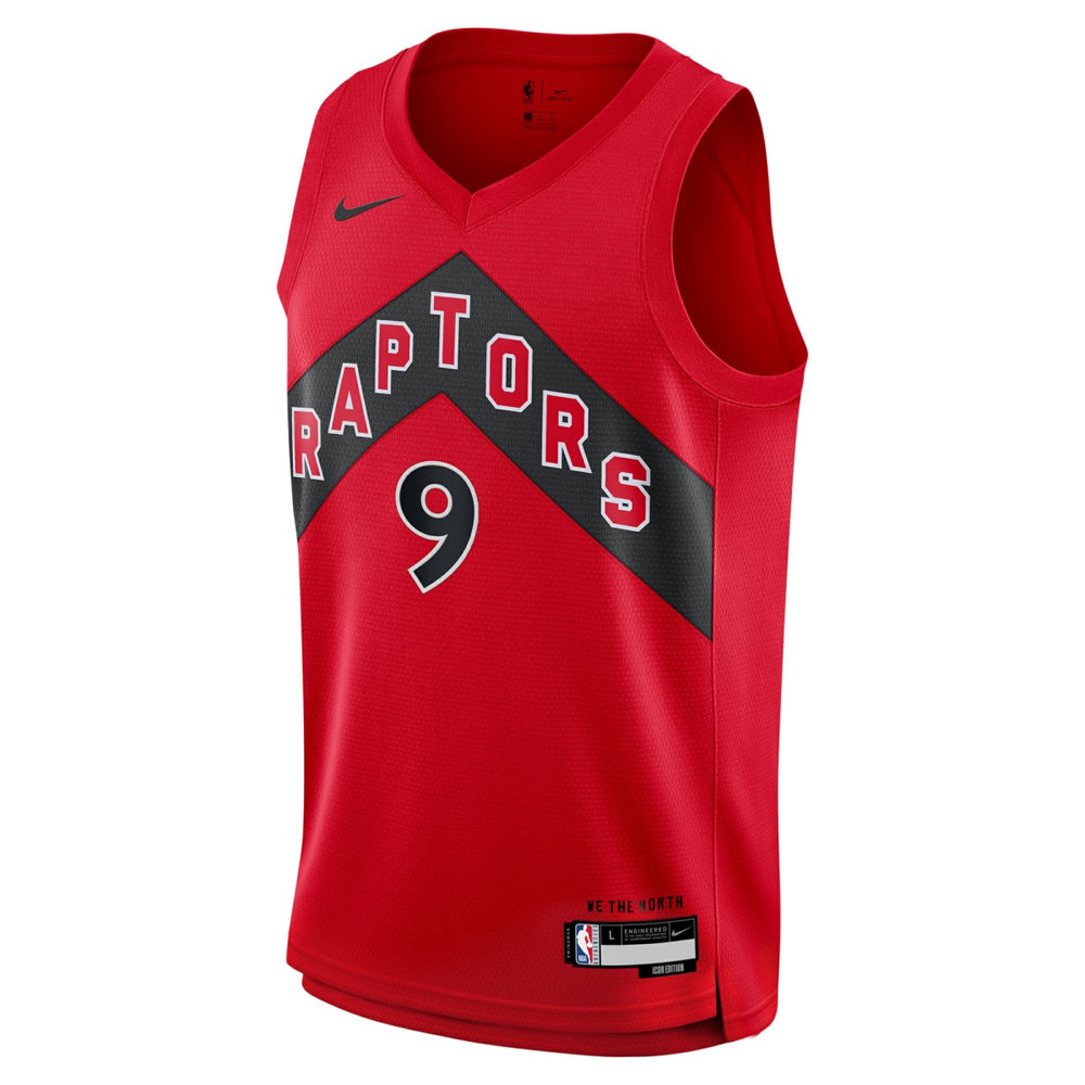 Nike RJ Barrett Toronto Raptors Youth Swingman Jersey Icon Edition Red