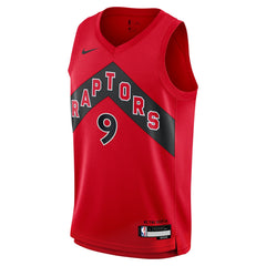 Nike RJ Barrett Toronto Raptors Youth Swingman Jersey Icon Edition Red