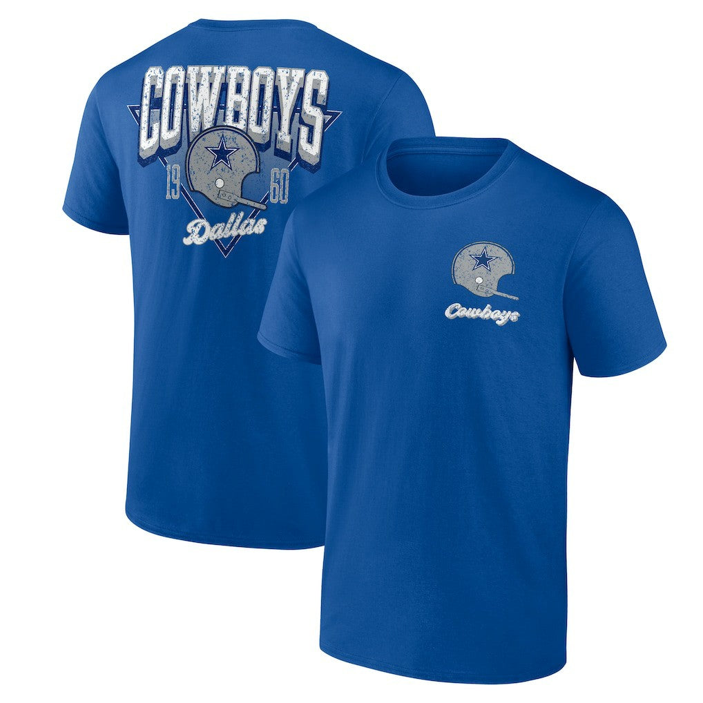 Dallas Cowboys Never Over T-Shirt - Royal - Fanatics