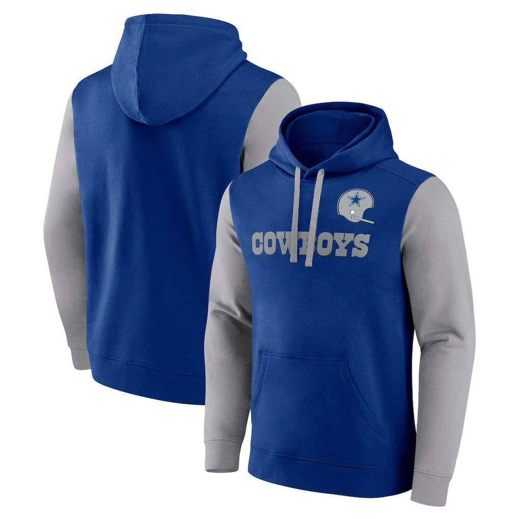 Dallas Cowboys Fleece Pullover Hoodie - Royal - Fanatics