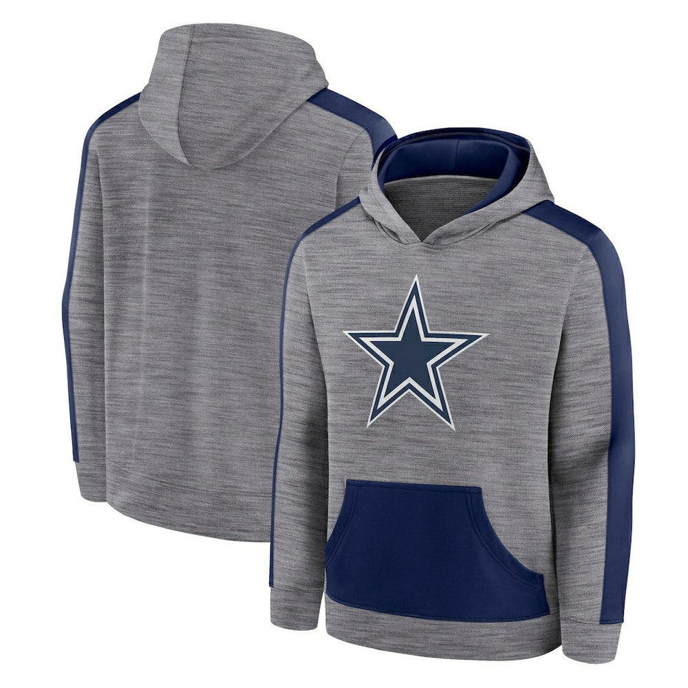 Dallas Cowboys Deliver Pullover Hoodie - Heather Gray - Fanatics