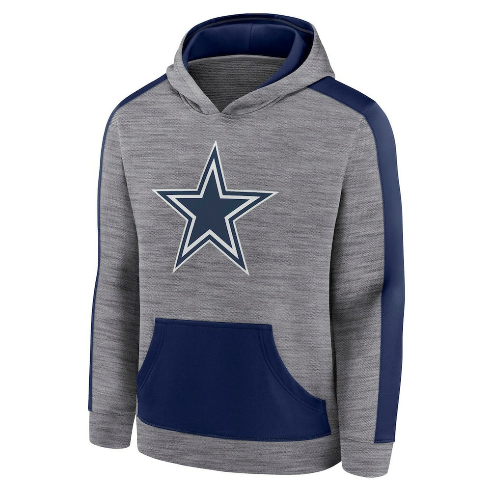 Dallas Cowboys Deliver Pullover Hoodie - Heather Gray - Fanatics
