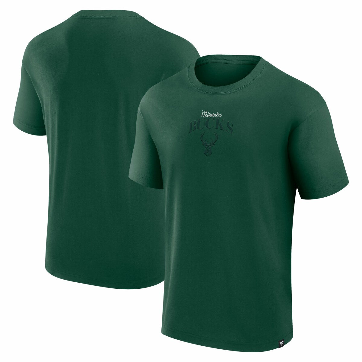 Fanatics Milwaukee Bucks Crossover Collection Full Court Press T-Shirt Hunter Green