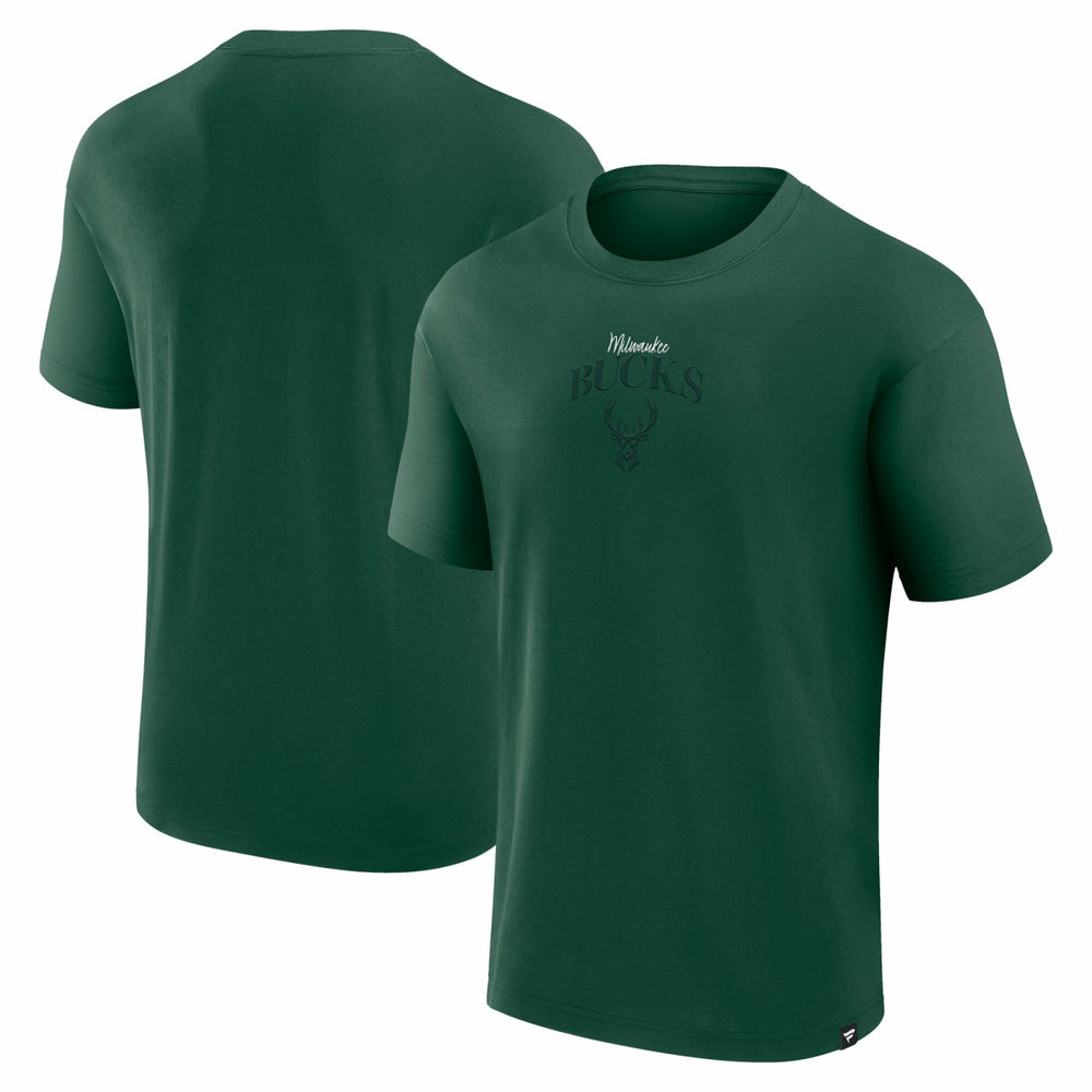 Fanatics Milwaukee Bucks Crossover Collection Full Court Press T-Shirt Hunter Green