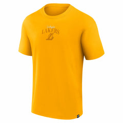 Fanatics Los Angeles Lakers Crossover Collection Full Court Press T-Shirt Gold